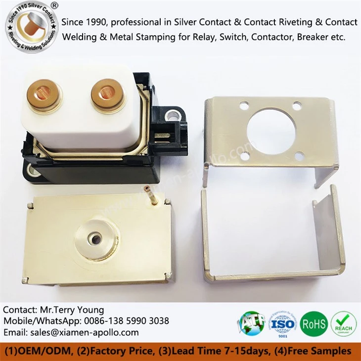 Yoke for Electric Vehicle Charging Relay Contactors