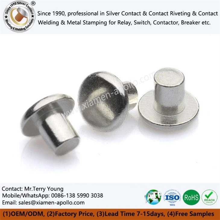 pure Silver solid contact