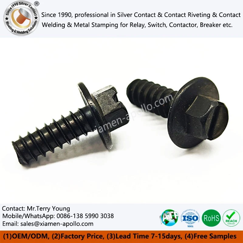 Flanged Screw with Hexagonal Head