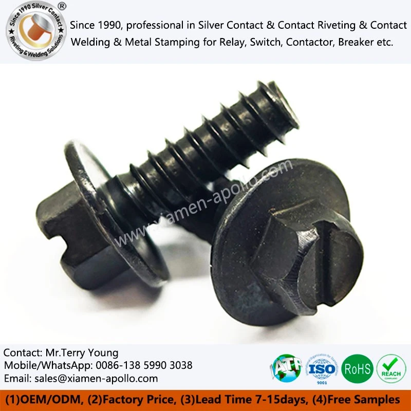 Hexagonal Head Screws Featuring Washers