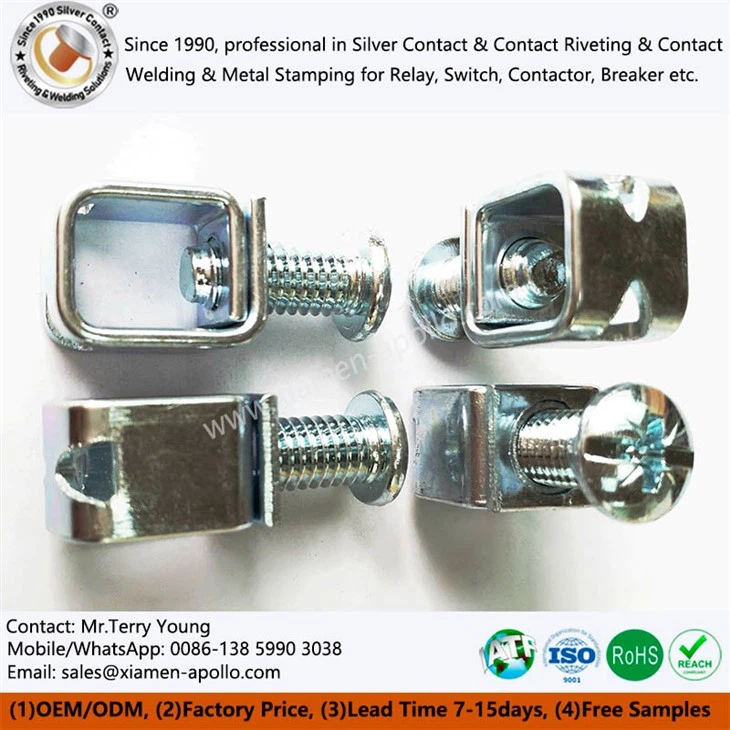 M4 Zinc Plating Screw Wire Terminal