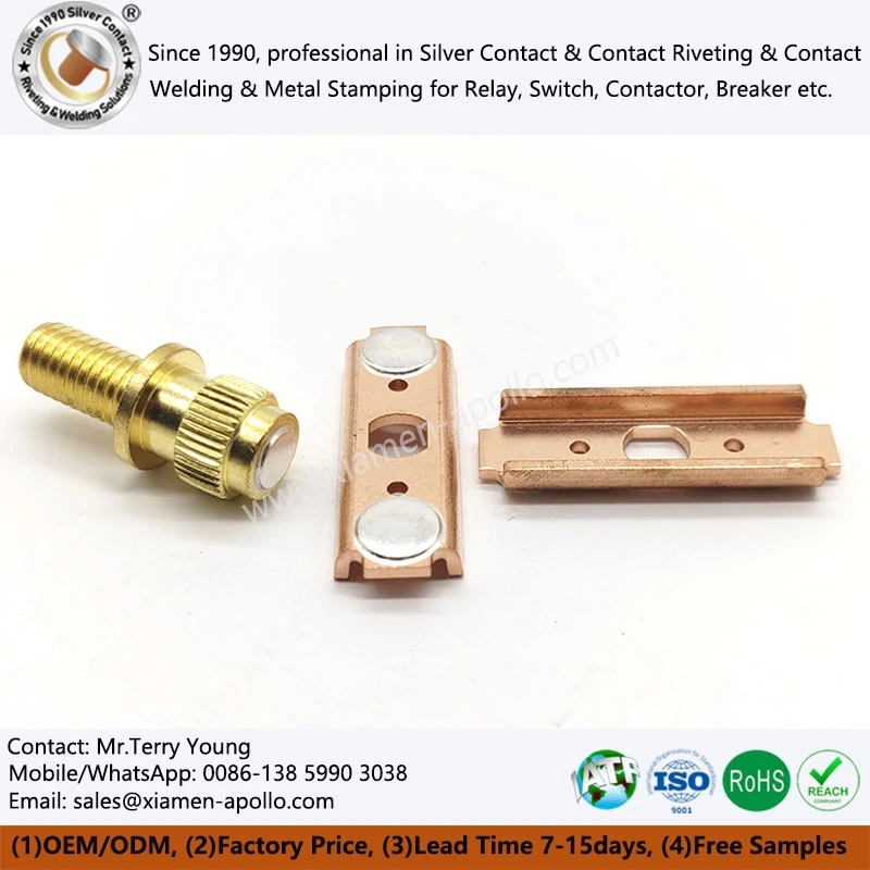 Copper Spot Welding Silver Contact