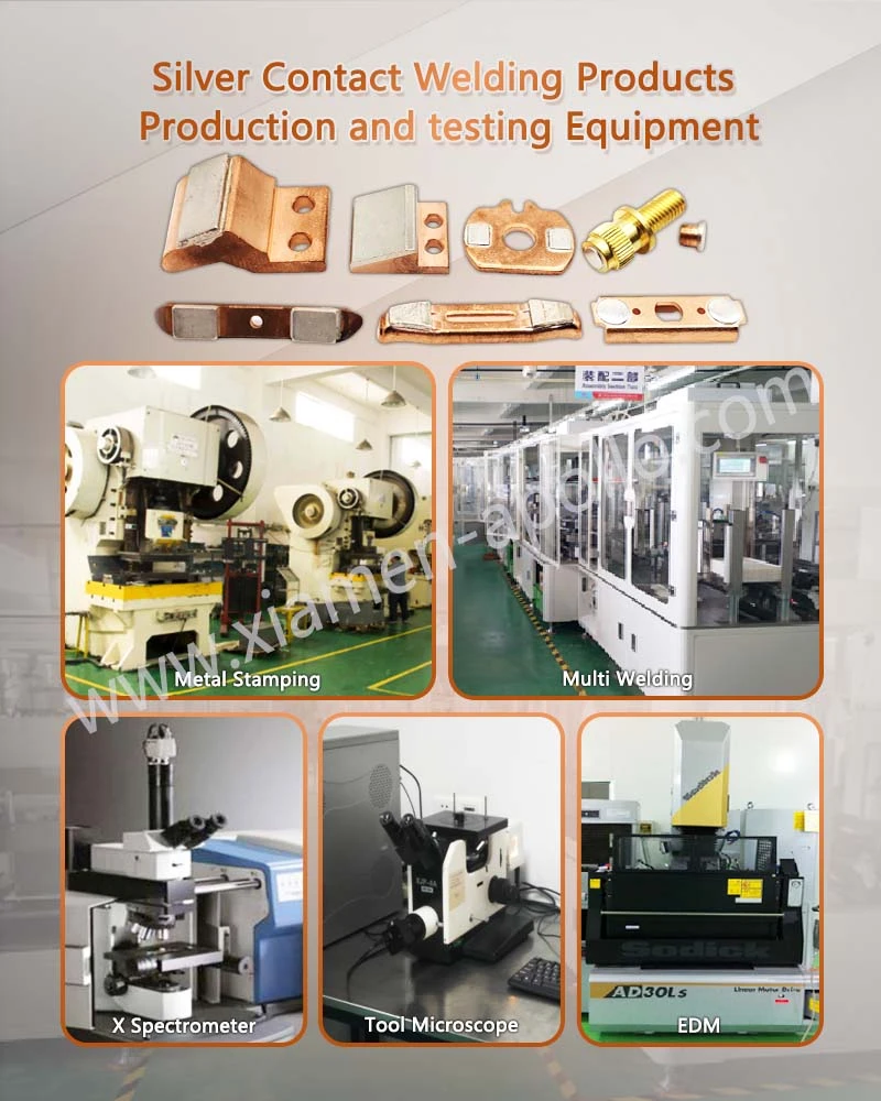 Copper Spot Welding Silver Contact Production and testing Equipment