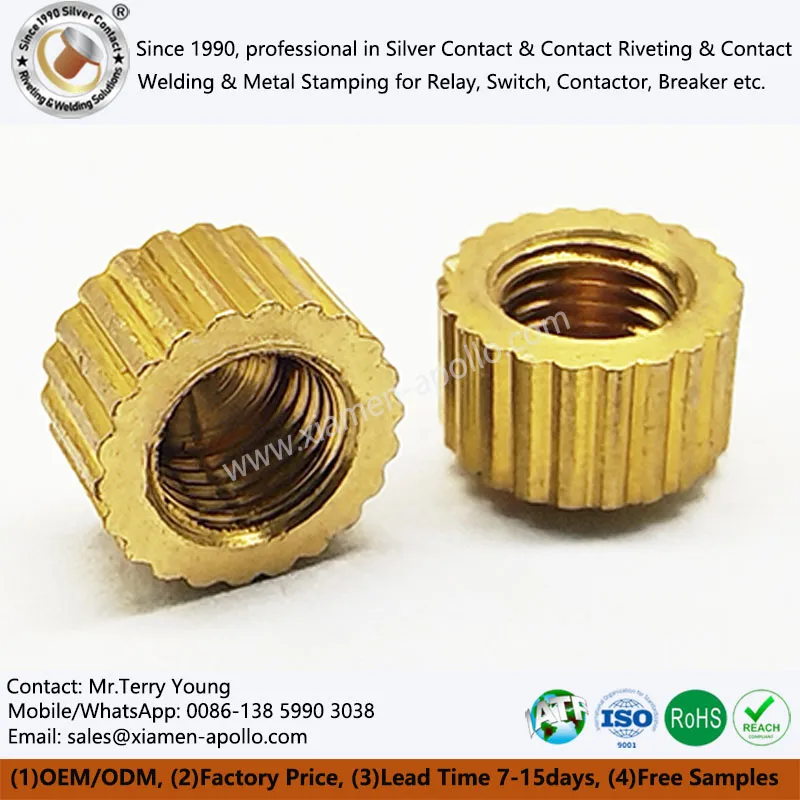 Femella hexagonal moletada