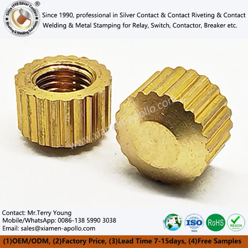 Femella de bloqueig moletada