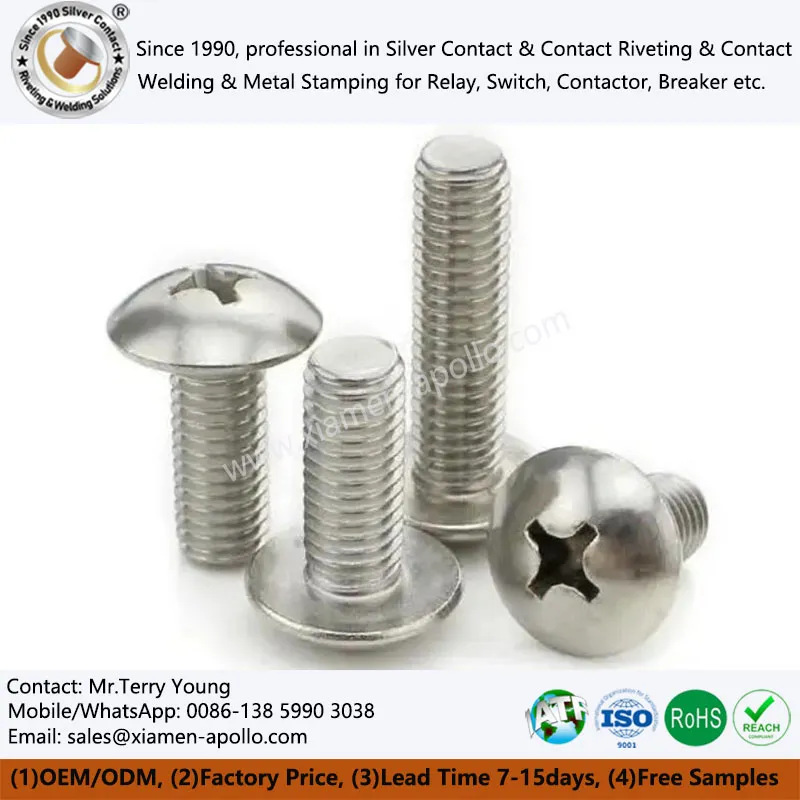 Cargol de la màquina amb capçal de Phillips