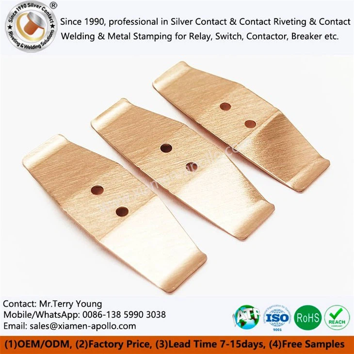 Precision Stamped Copper Contact