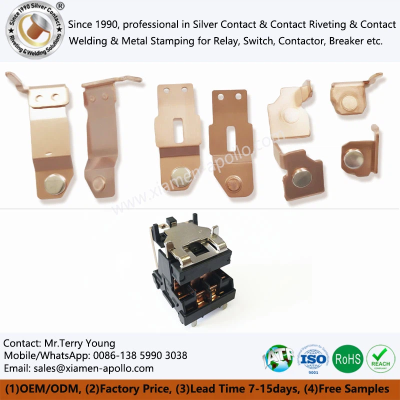 Riveted Silver Contact Riveted Silver Contact