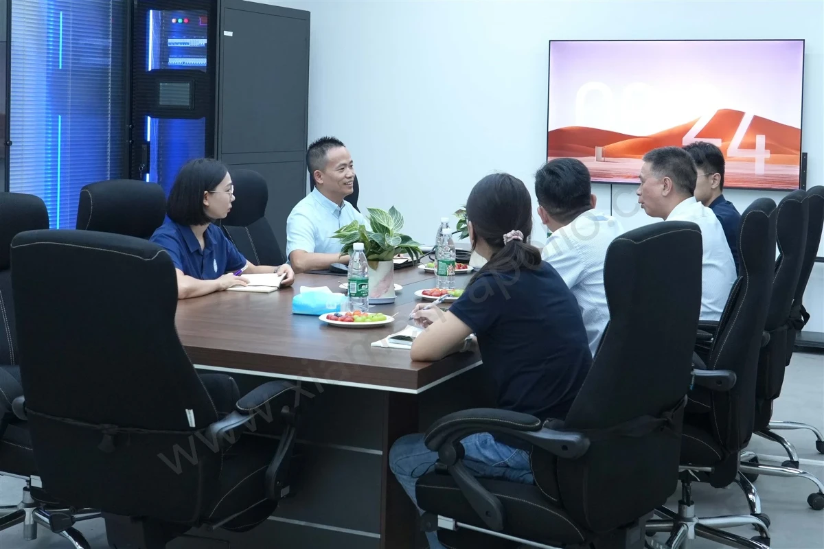 In‑depth technical exchanges during the meeting In‑depth technical exchanges during the meeting