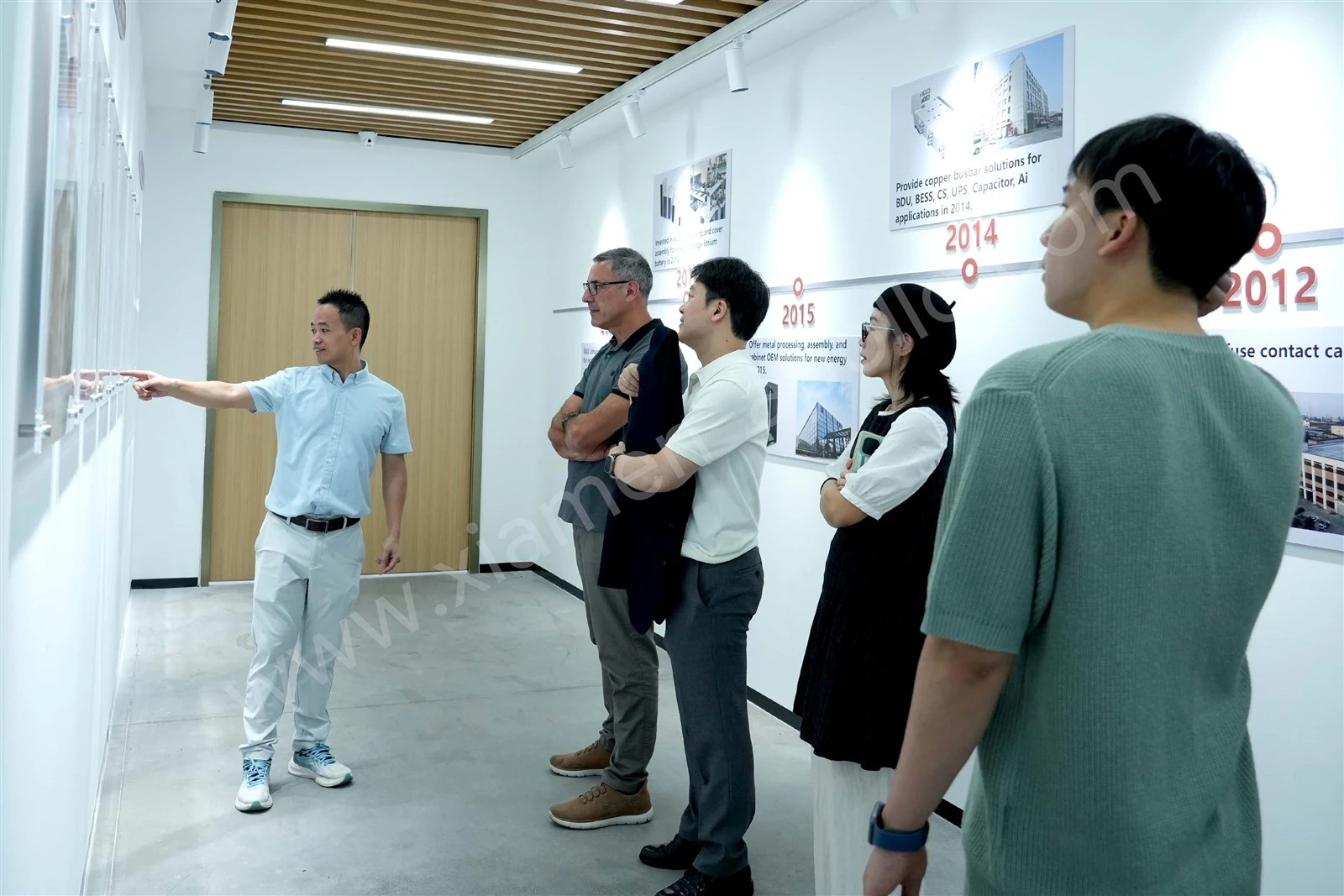 Gave and Everindus clients visited the Xiamen Apollo exhibition hall for qualification and product introduction Gave and Everindus clients visited the Xiamen Apollo exhibition hall for qualification and product introduction