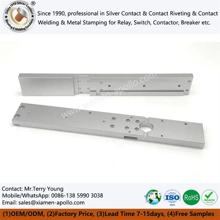 Parts personalitzades d'alumini CNC