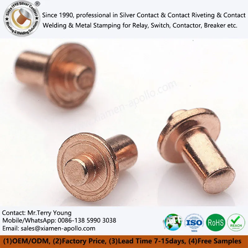 Contacte reblat de placa de circuits PCB amb passos