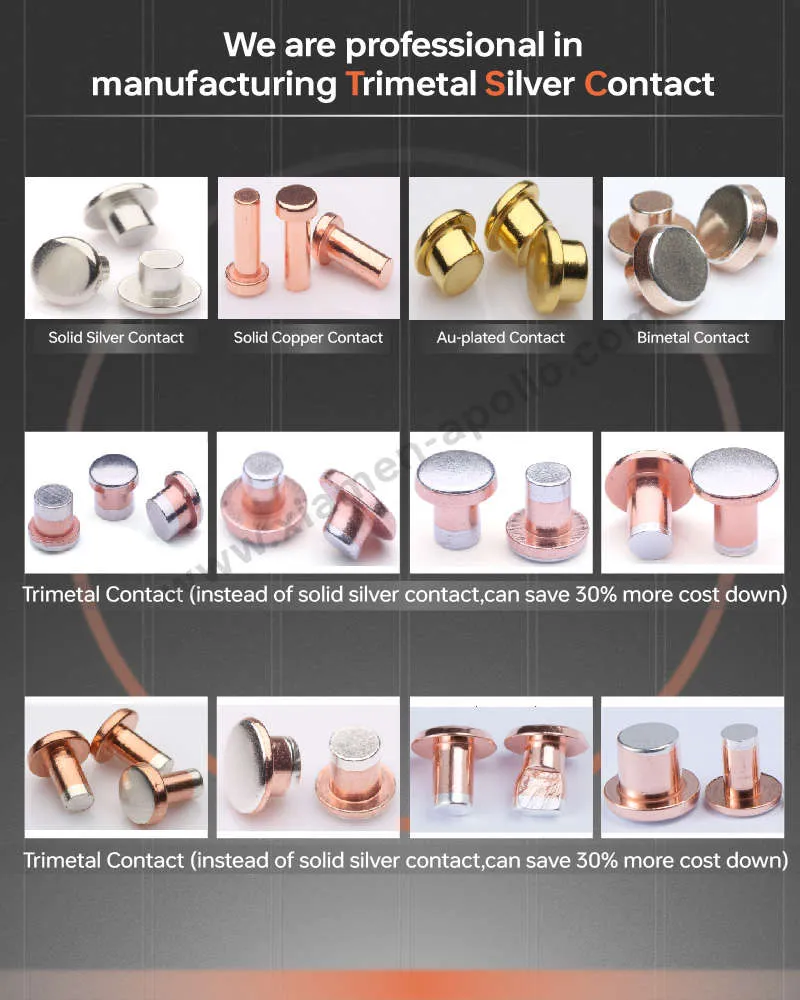 Trimetal Silver Contact Cost Down 1 Trimetal Silver Contact Cost Down 1