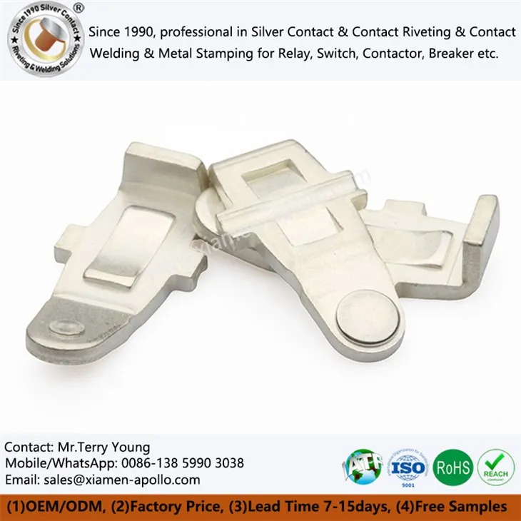 Placa de plata pura a la presa de caiguda per a Switch