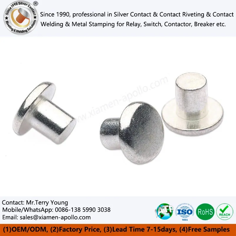 Contacte amb aliatges de plata