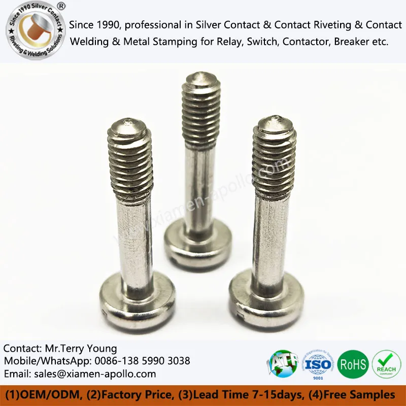 Cargols de capçal superior de formatge ranurat